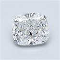 Natural Diamond 1.20 Carats, Cushion with  Cut, D Color, VVS2 Clarity and Certified by GIA