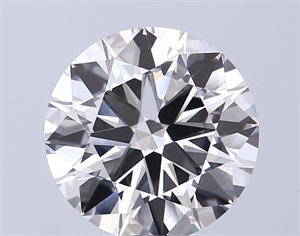 Picture of Lab Grown Diamond 5.61 Carats, Round with Excellent Cut, F Color, VVS2 Clarity and Certified by IGI