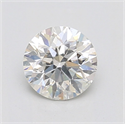 Natural Diamond 0.80 Carats, Round with Very Good Cut, H Color, SI2 Clarity and Certified by IGI