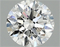 Del inventario de diamantes de laboratorio, 1.50 quilates, Redondo , Color F, claridad VS1 y certificado IGI