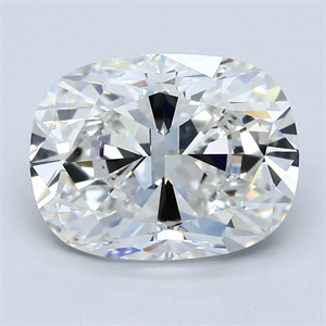 Foto Diamante Natural 5.03 quilates, Del cojín , Color F, claridad VS1 y certificado GIA de