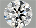 Lab Grown Diamond 1.45 Carats, Round with Ideal Cut, F Color, VS1 Clarity and Certified by IGI