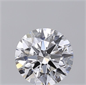 Lab Grown Diamond 1.02 Carats, Round with Ideal Cut, D Color, VVS2 Clarity and Certified by IGI