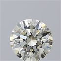 Diamante Natural 2.30 quilates, Redondo , Color M, claridad VVS2 y certificado GIA