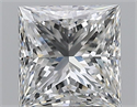 Diamante Natural 2.71 quilates, Princesa , Color F, claridad VS1 y certificado GIA