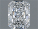 Diamante Natural 0.52 quilates, Radiante , Color E, claridad VVS2 y certificado GIA