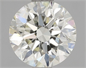 Diamante Natural 0.93 quilates, Redondo , Color J, claridad VVS2 y certificado IGI