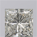Natural Diamond 1.20 Carats, Princess with  Cut, H Color, VVS1 Clarity and Certified by GIA