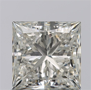Picture of Natural Diamond 1.20 Carats, Princess with  Cut, H Color, VVS1 Clarity and Certified by GIA