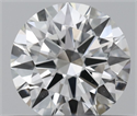 Natural Diamond 0.40 Carats, Round with Excellent Cut, F Color, VS2 Clarity and Certified by IGI