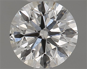 Picture of Natural Diamond 0.46 Carats, Round with Excellent Cut, H Color, SI2 Clarity and Certified by GIA