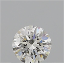 Natural Diamond 0.51 Carats, Round with Excellent Cut, I Color, VS1 Clarity and Certified by GIA
