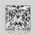 Diamante Natural 1.70 quilates, Princesa , Color I, claridad VVS1 y certificado GIA
