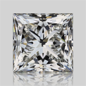 Foto Diamante Natural 1.70 quilates, Princesa , Color I, claridad VVS1 y certificado GIA de