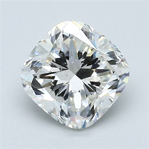 Picture of Natural Diamond 1.50 Carats, Cushion with  Cut, I Color, SI2 Clarity and Certified by GIA