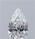 Diamante Natural 0.30 quilates, De pera , Color E, claridad VS2 y certificado GIA