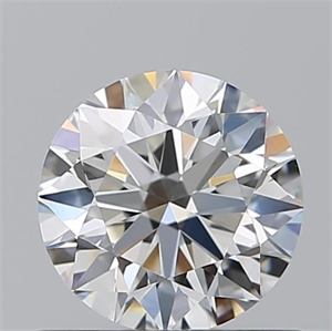 Picture of Natural Diamond 0.73 Carats, Round with Excellent Cut, G Color, VVS1 Clarity and Certified by GIA