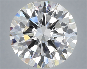 Picture of Lab Grown Diamond 7.06 Carats, Round with Excellent Cut, F Color, VS1 Clarity and Certified by IGI