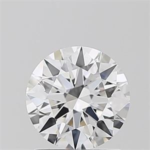 Picture of Lab Grown Diamond 1.23 Carats, Round with Ideal Cut, D Color, VVS2 Clarity and Certified by IGI