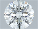 Diamante Natural 1.10 quilates, Redondo , Color I, claridad VS2 y certificado GIA