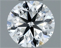 Diamante Natural 0.50 quilates, Redondo , Color E, claridad VVS2 y certificado GIA