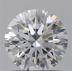 Picture of Lab Grown Diamond 1.05 Carats, Round with Excellent Cut, D Color, VVS2 Clarity and Certified by IGI
