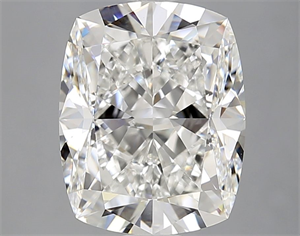 Picture of Natural Diamond 3.50 Carats, Cushion with  Cut, H Color, VS1 Clarity and Certified by GIA