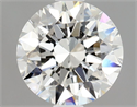 Diamante Natural 0.90 quilates, Redondo , Color H, claridad SI1 y certificado GIA