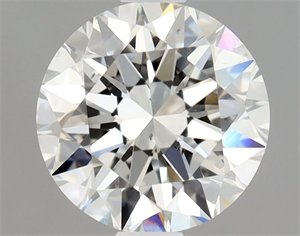 Picture of Natural Diamond 0.90 Carats, Round with Excellent Cut, H Color, SI1 Clarity and Certified by GIA