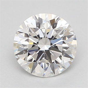 Picture of Natural Diamond 0.41 Carats, Round with Excellent Cut, E Color, VVS1 Clarity and Certified by GIA