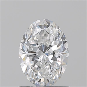Picture of Natural Diamond 1.01 Carats, Oval with  Cut, D Color, VVS2 Clarity and Certified by GIA