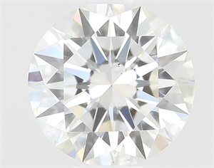 Picture of Natural Diamond 0.40 Carats, Round with Excellent Cut, G Color, VS2 Clarity and Certified by GIA