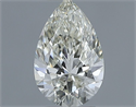 Diamante Natural 0.50 quilates, De pera , Color J, claridad IF y certificado IGI