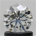 Natural Diamond 0.90 Carats, Round with Very Good Cut, K Color, VVS2 Clarity and Certified by GIA