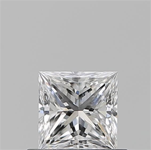 Foto Diamante Natural 0.50 quilates, Princesa , Color D, claridad VS1 y certificado GIA de