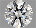 Diamante Natural 1.51 quilates, Redondo , Color I, claridad VVS1 y certificado GIA