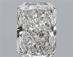 Picture of Natural Diamond 1.50 Carats, Radiant with  Cut, F Color, VS1 Clarity and Certified by GIA