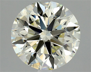Foto Diamante Natural 2.50 quilates, Redondo , Color L, claridad VVS1 y certificado HRD de