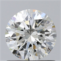Diamante Natural 0.70 quilates, Redondo , Color J, claridad VVS2 y certificado GIA