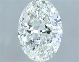 Foto Diamante Natural 2.01 quilates, Ovalado , Color H, claridad VS2 y certificado IGI de