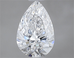 Foto Diamante Natural 0.70 quilates, De pera , Color E, claridad SI2 y certificado GIA de