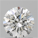 Diamante Natural 0.97 quilates, Redondo , Color J, claridad SI1 y certificado GIA