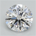 Del inventario de diamantes de laboratorio, 1.07 quilates, Redondo , Color D, claridad VVS2 y certificado IGI