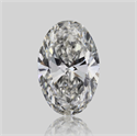 Natural Diamond 0.36 Carats, Oval with  Cut, E Color, VS2 Clarity and Certified by GIA