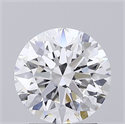 Del inventario de diamantes de laboratorio, 2.06 quilates, Redondo , Color D, claridad VVS2 y certificado IGI
