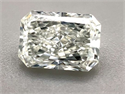 Natural Diamond 1.70 Carats, Radiant with  Cut, G Color, SI1 Clarity and Certified by GIA