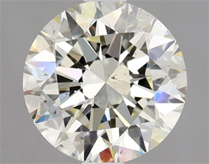 Foto Diamante Natural 1.00 quilates, Redondo , Color L, claridad SI2 y certificado GIA de