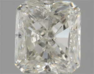 Foto Diamante Natural 3.01 quilates, Radiante , Color H, claridad SI2 y certificado HRD de