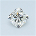 Natural Diamond 0.42 Carats, Cushion with  Cut, J Color, VS2 Clarity and Certified by GIA