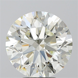 Foto Diamante Natural 5.01 quilates, Redondo , Color K, claridad SI1 y certificado IGI de